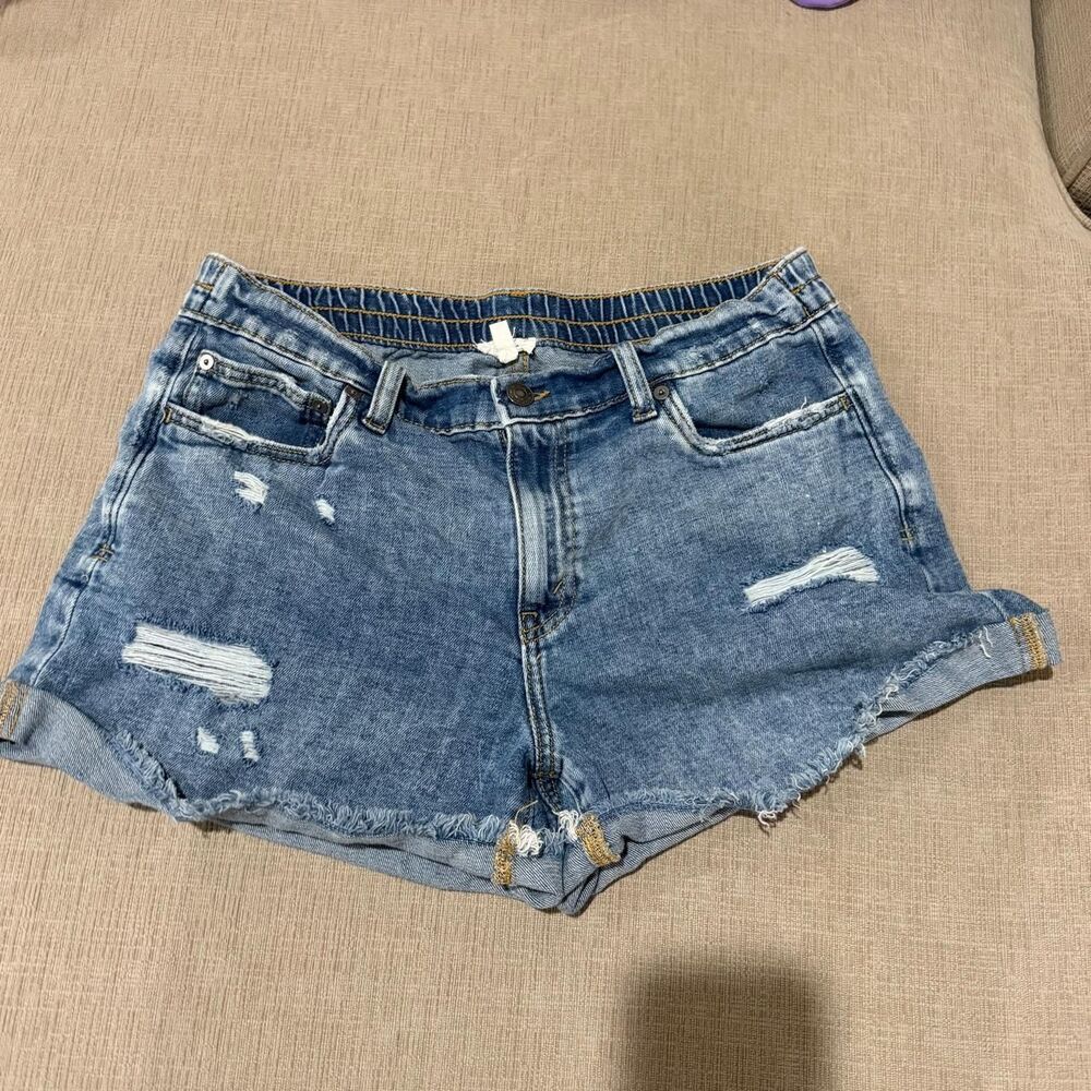 Aerie denim jean Blue Shorts medium